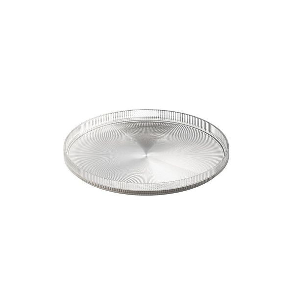 APS Teller THE GRID - Glas, Ø 23 cm, stapelbar, mikrowellengeeignet, 19005
