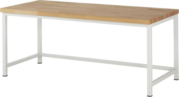 RAU Werkbank Serie 8000 - Modell 8000-1, B2000 x T900 x H840-1040 mm, 03-8000-1-209B4H.12