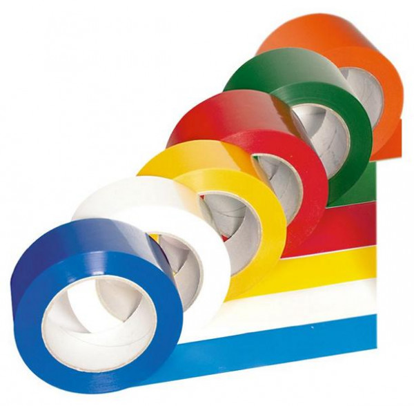 Bodenmarkierungsband "PROline" einfarbig, Breite: 75mm, extra stark, weiß, 33538