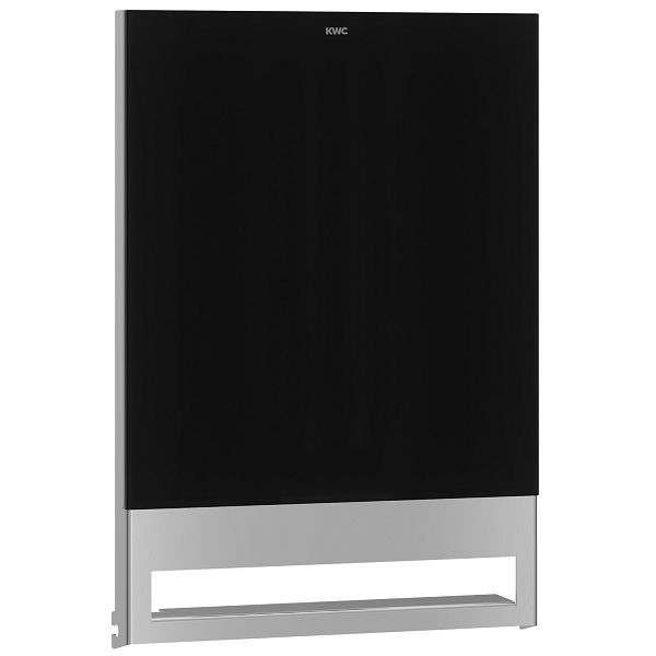 KWC Front Chromnickelstahl, EXOS, ESG schwarz, für EXOS637, 2030022953