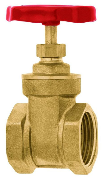 GEKA Muffen-Absperrschieber, 2 x IG G 1/2" MS, VE: 12 Stück, 35.0211