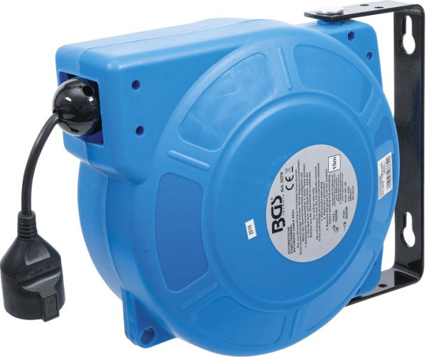 BGS Automatische Kabeltrommel, 15 m, 3379, 4026947033792