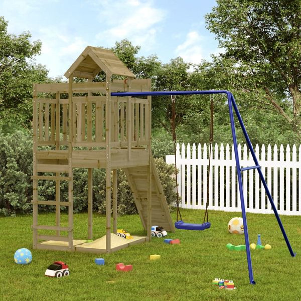 vidaXL Spielturm Imprägniertes Kiefernholz, 3156879, 8720845775414