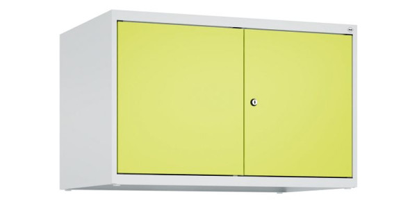 C+P Schrankaufsatz Classic PLUS, C Aufsatzschrank Classic PLUS, 2 Abteile, 500x800x500mm, 7035/0024, Zylinderschloss, 080092-22 S10025