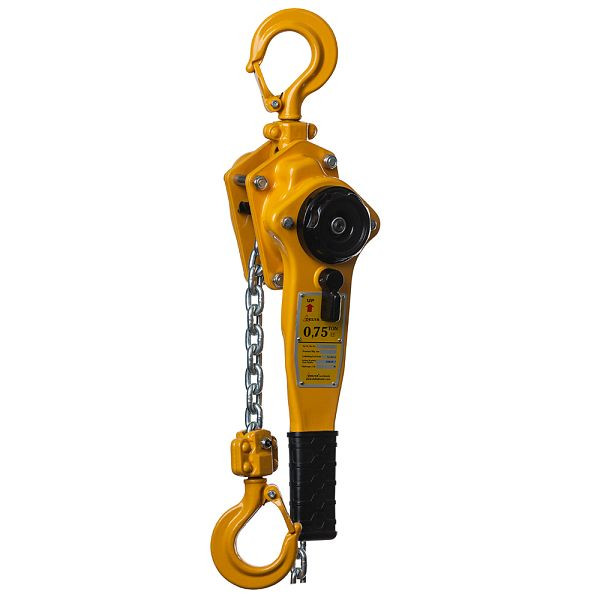 DELTA YELLOW® Hebelzug, 0,75t mit 1,5m Hubhöhe, DY.0.0540751.5
