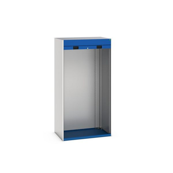 bott cubio Rollladenschrank, BxTxH: 1050x650x2000mm, RAL 7035/5010, Enzianblau, 40201004.11V