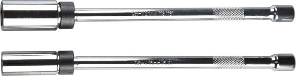 Kunzer Zündkerzennusssatz 3/8" Antrieb, 16mm und 21mm, extra lang, Kugelkopf, magnetisch, 7ZKL02