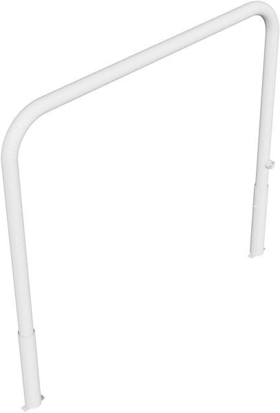 Schake Abweisebügel Ø 60mm herausnehmbar und drehbar mit Dreikantverschluss ohne Knieholm, feuerverzinkt, Gesamtbreite: 1500 mm, 465_15F