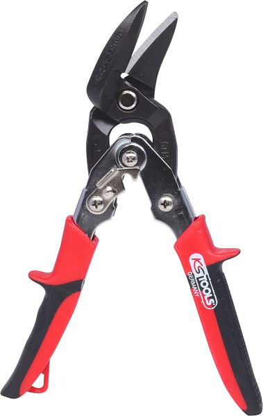 KS Tools Figuren-Durchlaufschere, linksschneidend, 118.0046
