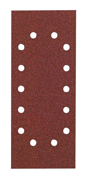 HiKOKI Schleifblatt 115x280mm P120, zum Spannen, Rot, VE: 10 Stück, 753075