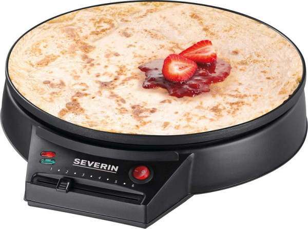 SEVERIN Crêpes-Maker, schwarz, CM 2198, 4008146219801