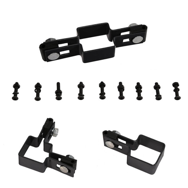 HOME DELUXE Doppelstabmattenzaun MORATA Anthrazit 200 cm x 26 m, 40963