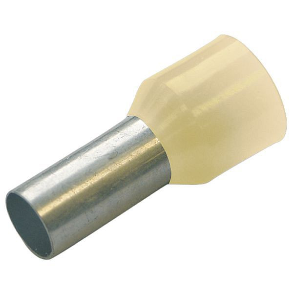 Haupa isolierte Aderendhülse 35 mm²/16 mm beige, VE: 50 Stück, 270754