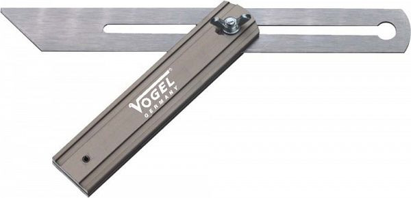Vogel Germany Stellwinkel, mit Winkelteilung, Normalstahl, 250 mm, 504853
