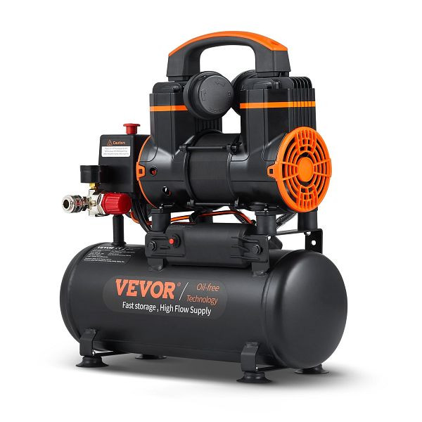 VEVOR 900W Druckluftkompressor Ölfrei Kompressor 8L 2800U/min, WSK9L900W220V338SV2