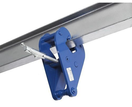 PLANETA Trägerklemme BK50, mit verzinkter Spindel, Tragfähigkeit 5000 kg, Greifbereich 90 - 320 mm, 306570