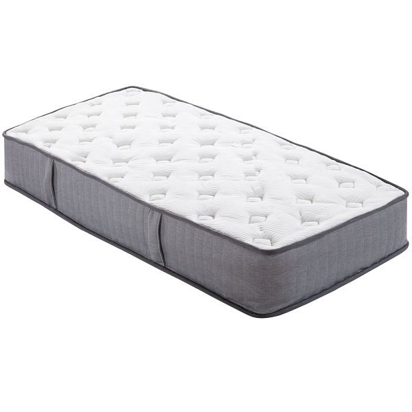 HOMCOM Matratze 90x200 cm 25,8 cm Höhe 7-Zonen ergonomisch mit abnehmbarer waschbar Bezug, 810-024V00MX