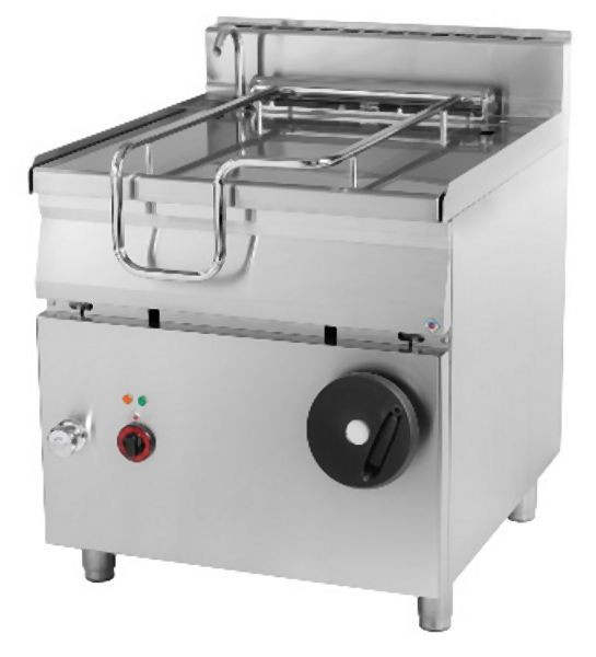 RM Thermik Serie 900, Elektro-Kippbratpfanne, 80 L, Edelstahl, manuelle Kippvorrichtung, BR-90/80E/N
