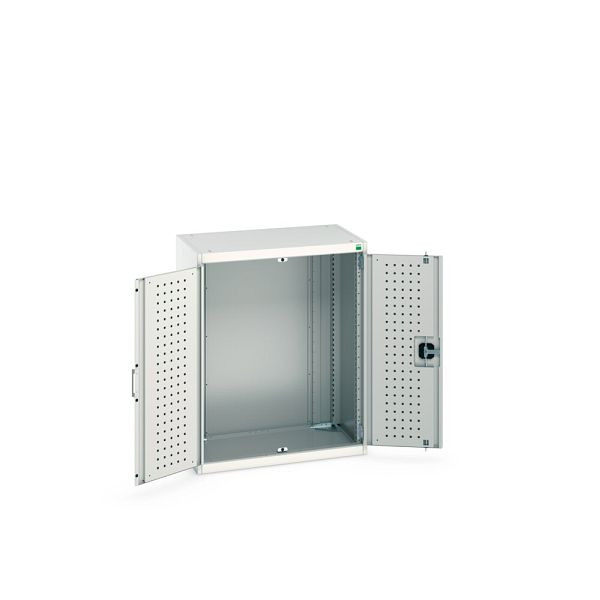 bott cubio Flügeltürschrank, BxTxH: 800x525x1000mm, RAL 7035, Lichtgrau, 40012053.16V