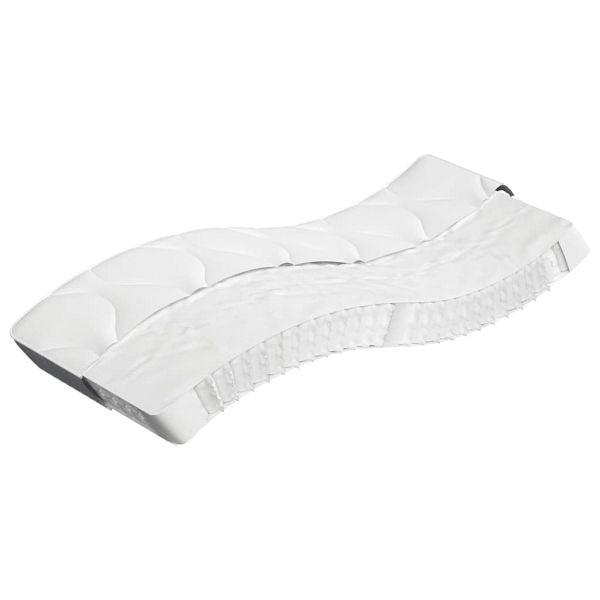 vidaXL Matratze Taschenfederkern Mittel 90x200 cm, 372810