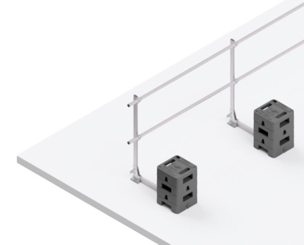 HYMER HYGHTS Geländersystem, Standard, ISO 14122-3 & NF E85-015, mit kurzem Ausleger, 3 Laufmeter, 33511303