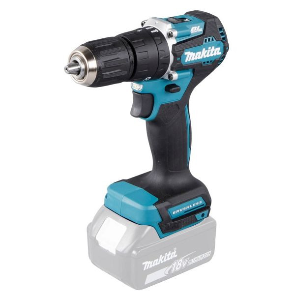 Makita Akku-Schlagbohrschrauber 18 V, 40 Nm, 0-1.700 min-1, (ohne Akku, ohne Ladegerät), DHP487Z