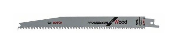 Bosch Säbelsägeblatt S 2345 X, Progressor for Wood, 2er-Pack, VE: 5 Stück, 2608654403