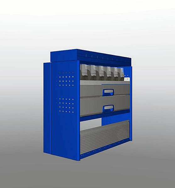 Plastipol-Scheu Profi-Line Fahrzeugeinrichtungslösung Modul 990 x 1100 x 310/410 mm, PL 703