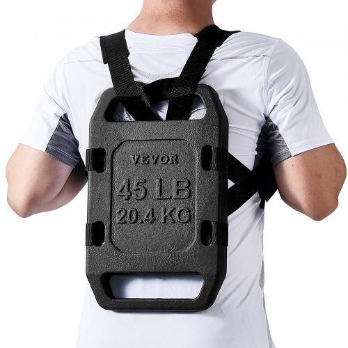 VEVOR Gusseisen Ruck-Gewicht 20,4 kg, Ruck-Platte für Krafttraining, Gewichtheben, Fitness-Workout, ZTBPBDP45LBSS9P8FV0