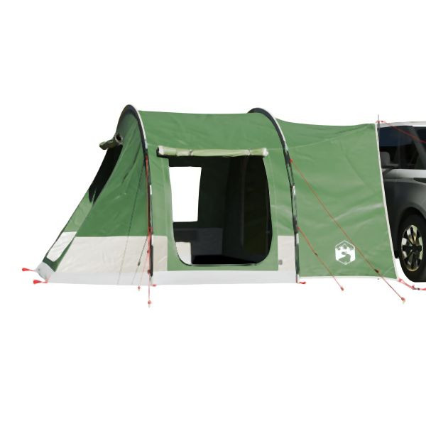 vidaXL Autozelt 2 Personen Grün Wasserfest, für Camping, 4009506