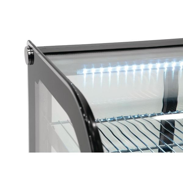 Polar G-Serie Energieeffizienter Tischplatten-Kühlvitrine Schwarz 160Ltr, GP291