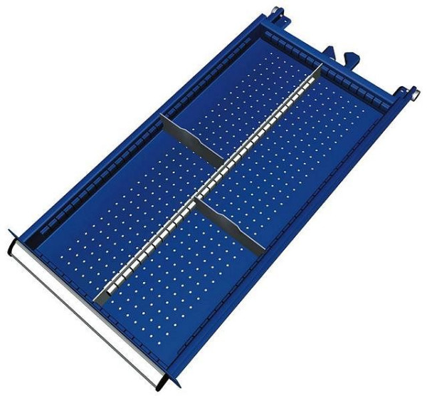 KLW Einteilungsmaterialsatz für Schubladen Fachhöhe 200 bis 400 mm in SDB - Schrank, Schrankgröße 419 x 750 mm B x T, SDB-B01-165