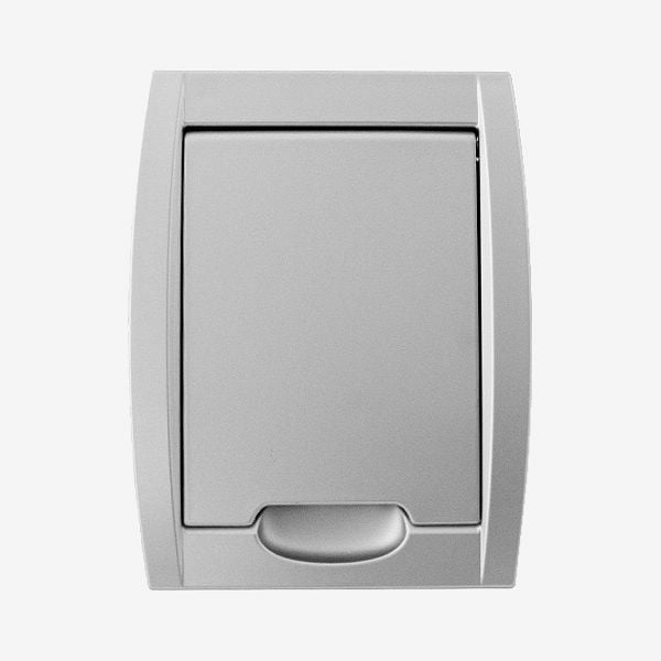 HKW Saugdose - PREMIUM, Aluminium matt, 015710