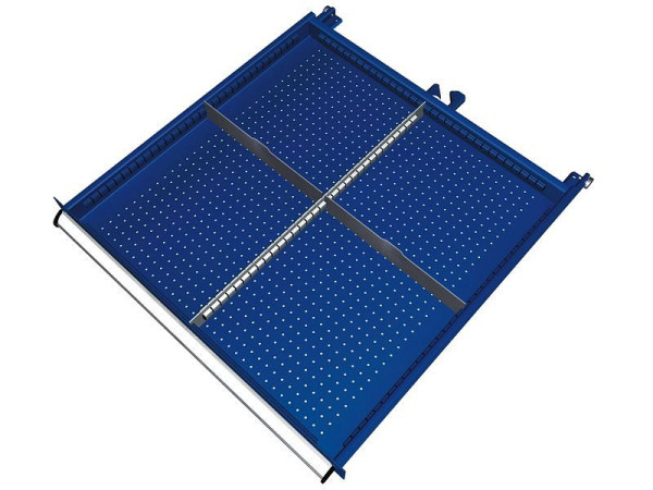 KLW Einteilungsmaterialsatz für Schubladen Fachhöhe 150 & 175 mm in SGB - Schrank, Schrankgröße 725 x 750 mm B x T, B01, SGB-B01-118