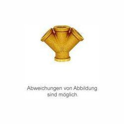 Riegler Verteiler, 2fach und 3fach, Messing blank, 112605