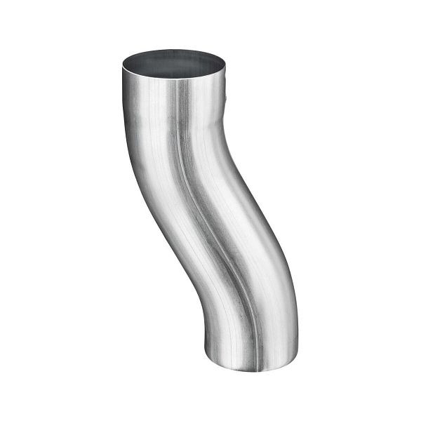 Grömo Zink-Sockelknie 100mm, Ausladung 60mm 62295, 106466