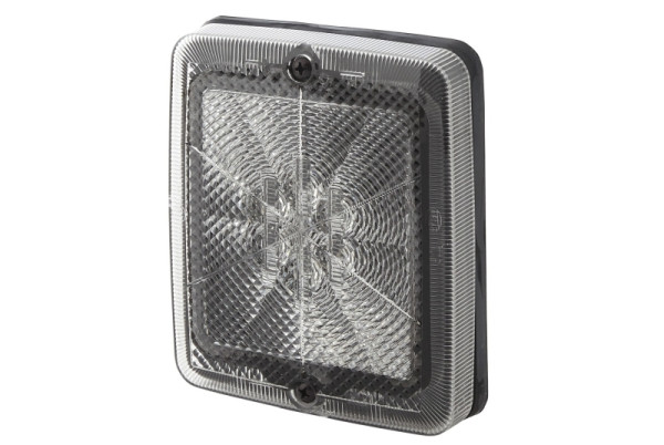 HELLA LED-Rückfahrscheinwerfer - 12V - Einbau - für waagerechte Befestigung - Kabel: 100mm - Stecker: Flachstecker, 2ZR 013 236-111