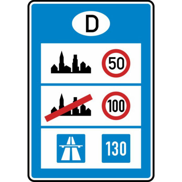 Stein HGS Informationstafel an Grenzübergangsstellen Nr. 393, 2400x1650/ RA1, 393-112