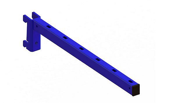 Meta KR Kragarm 40/30x600 mm RAL 5010 Enzianblau, für Kragarmregal MULTISTRONG L oder M, 20074893