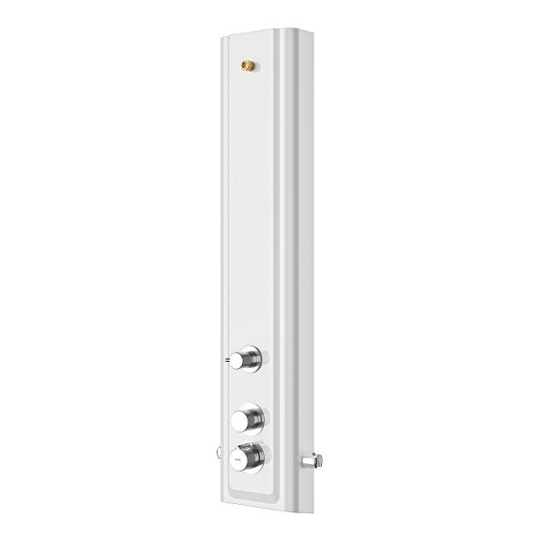 KWC Duschpaneel aus MIRANIT mit Umsteller zwischen Kopf- und Handbrause F5S-Therm, Hygieneeinheit, 2030067188