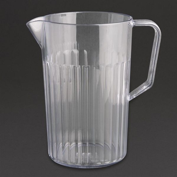 Olympia Kristallon Polycarbonatkanne mit Maßeinteilung 0,9L, J902