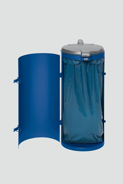 VAR Kompakt-Abfallsammler-Junior mit Einflügeltür, enzianblau, 10161