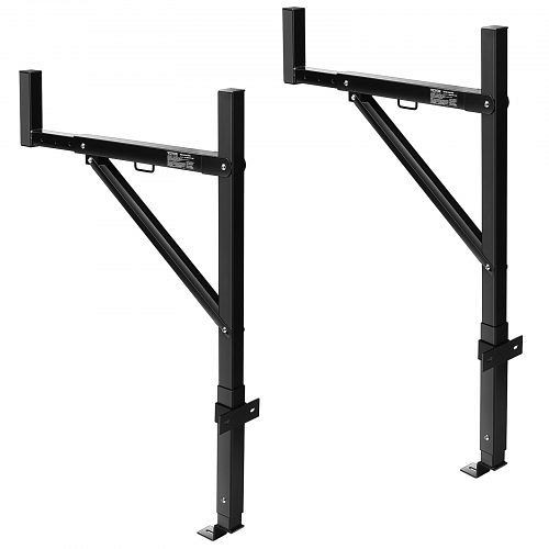 VEVOR Truck Rack Pick-up Truck Leiter 19"-34" B 38,6"-43,6" H 250lbs Kapazität, PKHJHJGYZTB19IY13V0