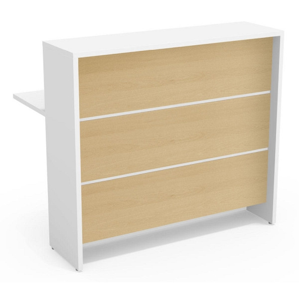 Deskin Thekenelement ELINUS, Buchedekor, B 1200 x T 780 x H 1085 mm, 257931