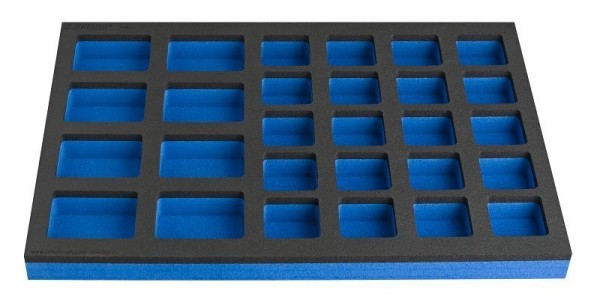 Unior SOS Modul mit Ablagenester für schmalen Schrank, 570 x 374 mm, 28 Fächer, 625592