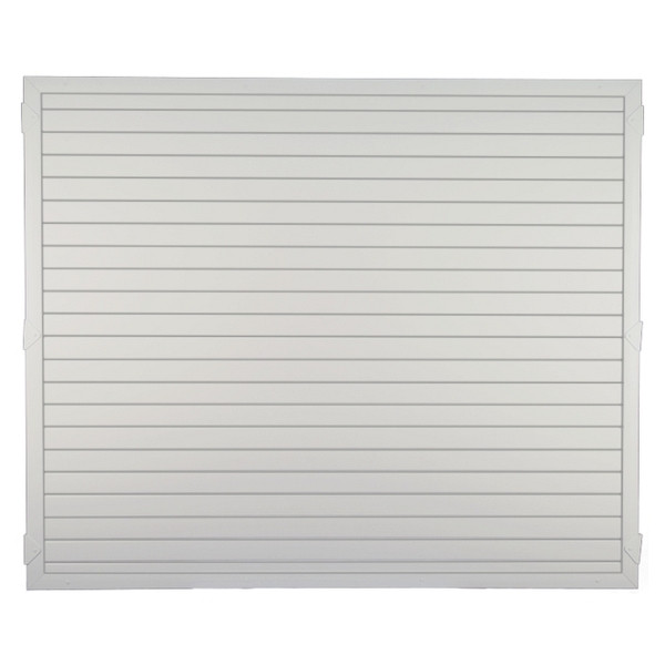 T&J LIGHTLINE KS-Zaunelement, 180 x 150 cm, Füllung weiß / Rahmen weiß, 46283