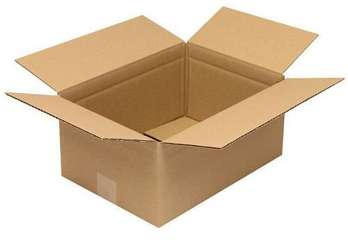 TransPak Wellpapp-Faltkarton 1-wellig, Innenmaß 350 x 250 x 160 mm, Format C4, Qualität 1.20C, VE: 25 Stück, 299261