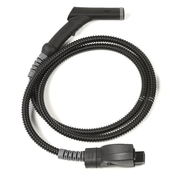 Cleancraft Dampfschlauch 2,5 m mit Handgriff, 7180000, 4036351300953