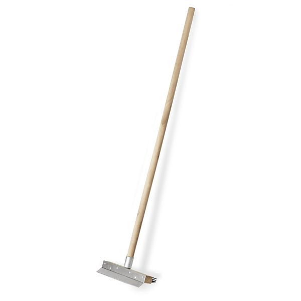 WAS Reinigungsbürste mit Schaber, 150 cm, 2295150, 4044925107914