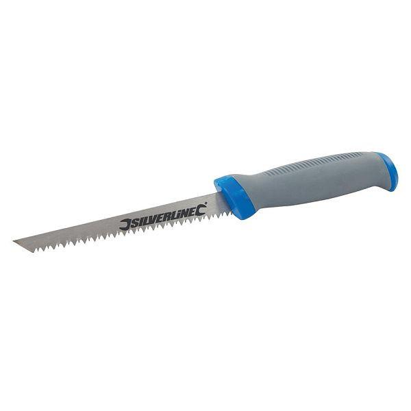 Silverline Trockenbausäge mit Weichgriff, 150 mm, 598533